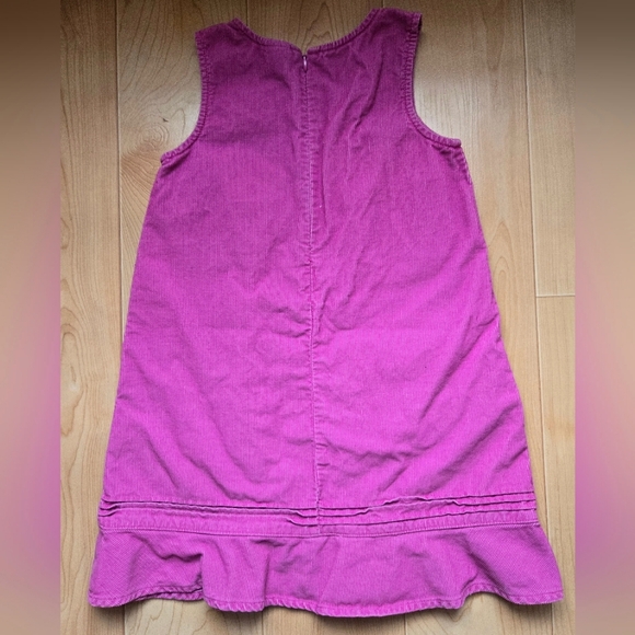 Vintage Y2K L.L. Bean fuschia pink applique horse dress - Picture 2 of 8